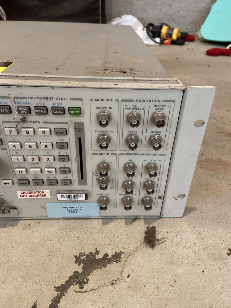 HP 8922M (Opt 10) GSM/DCS/PCS MS Test Set (IF) UNTESTED