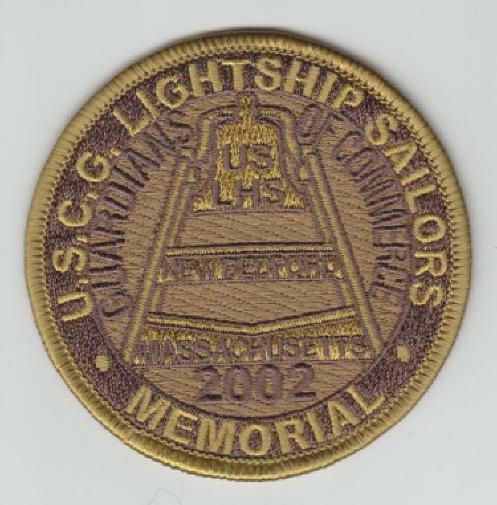 USCG patch: Lightship Sailors Memorial