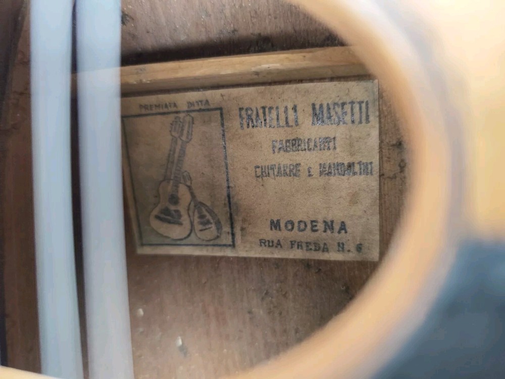 Mandolin 4/4 Fratelli Masetti 1900 Modena 曼陀林 만돌린マンドリン