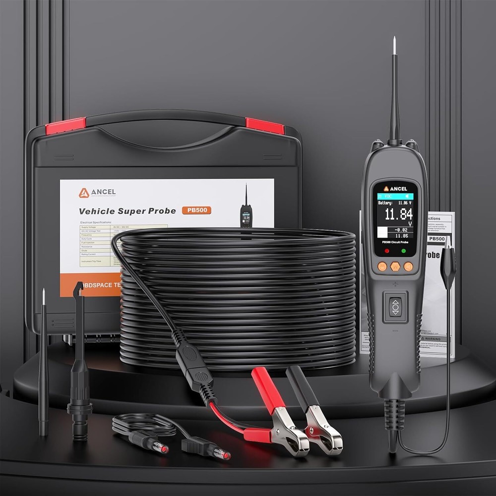 ANCEL 12-24V Car Power Circuit Tester Probe Electrical System Diode Test Tool