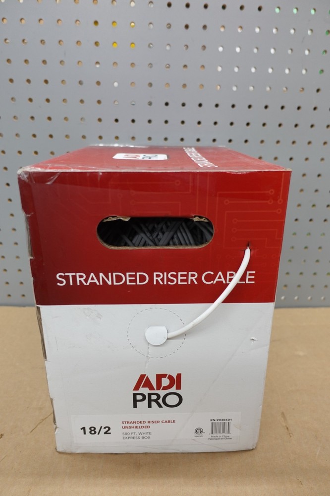 ADI PRO RN-9030501 18/2 Stranded Riser Cable Unshielded, 500 FT Express Box