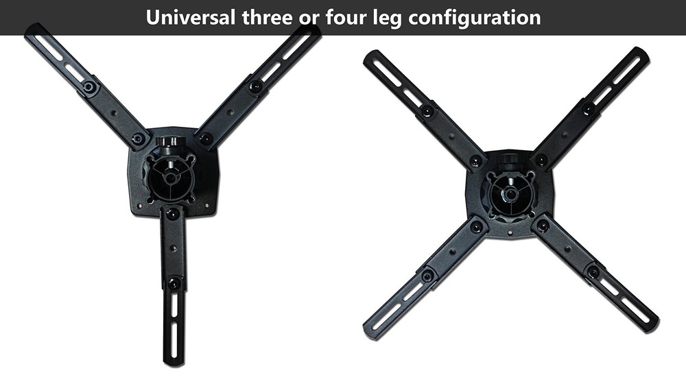 STR-MOUNTSB 3 inch Low Profile Universal LCD/DLP Projector Mount Ceiling