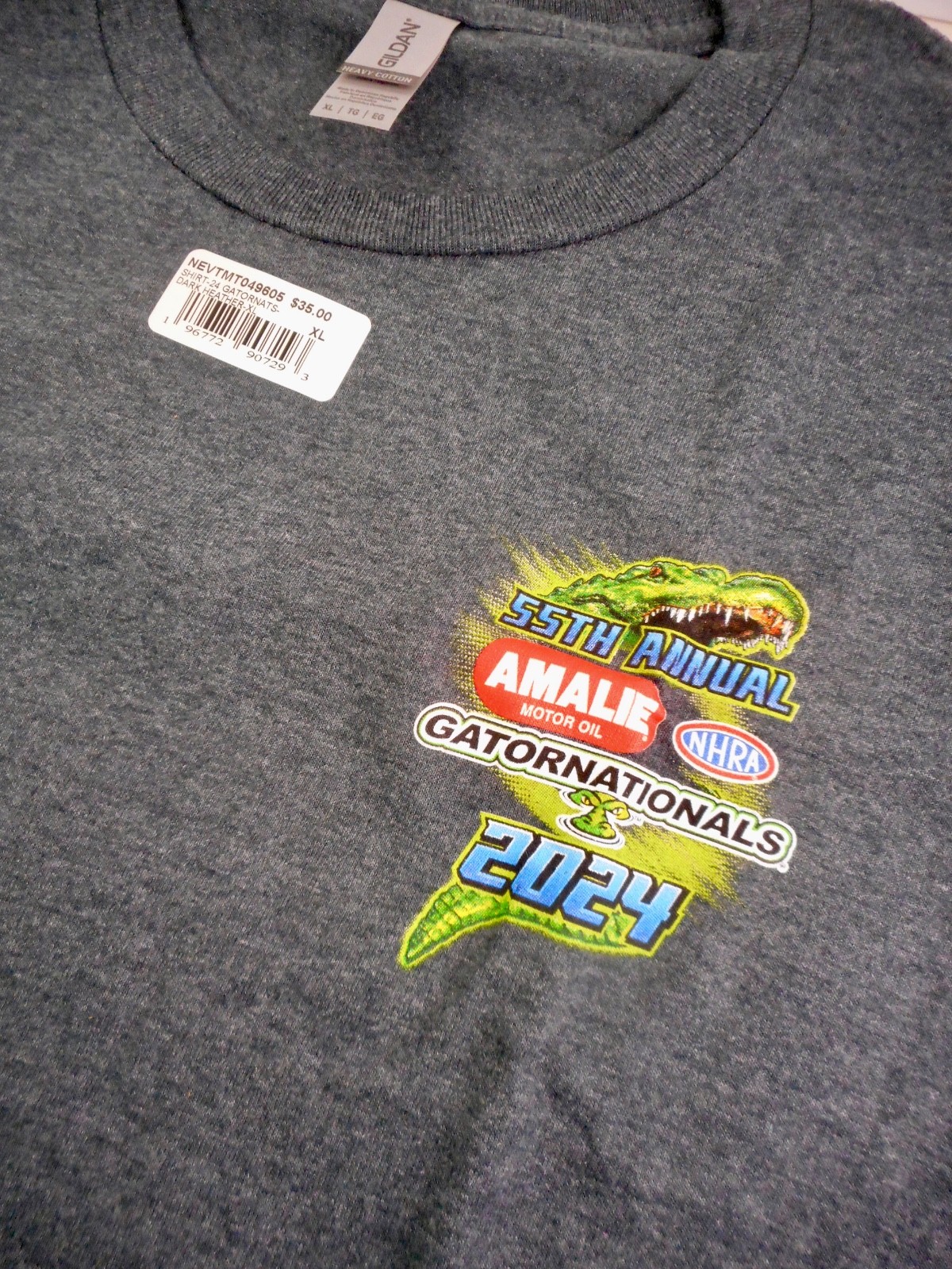 NHRA Drag Racing Gainesville Gator Nationals 2024 New XL - Free Shipping