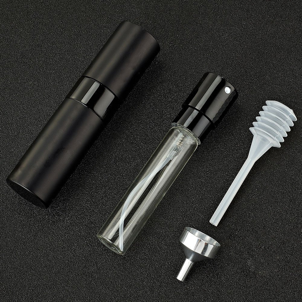 8ML Atomizer Perfume Spray Bottle for Travel, Empty Refillable Cologne Dispenser