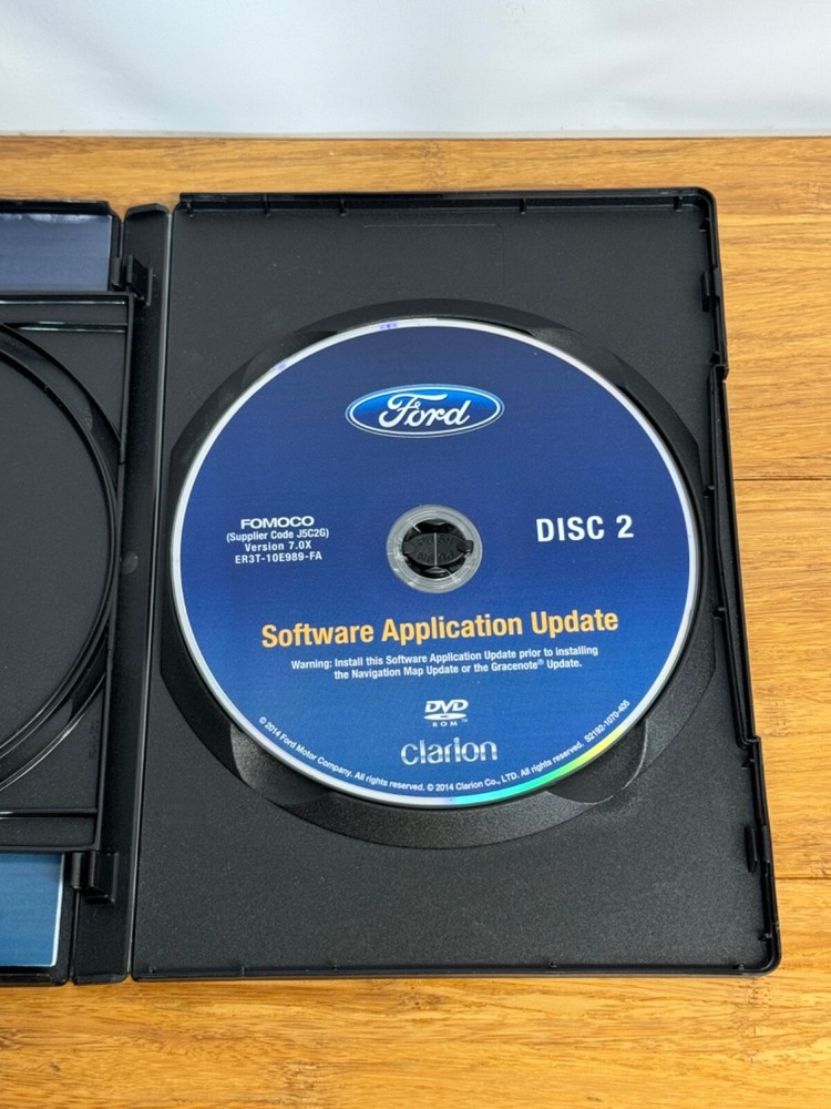 2014 Ford Navigation Map Update North America & Gracenote Version 7.0X OEM