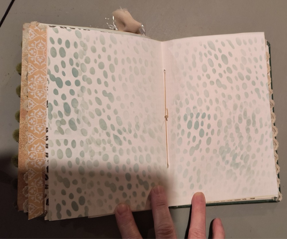 handmade junk writing journal