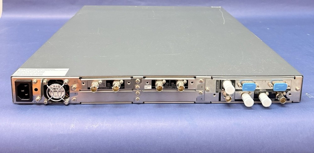 Fujitsu IP-9610 HD/SD Codec Video Encoding H.264 Digital Media Encoder