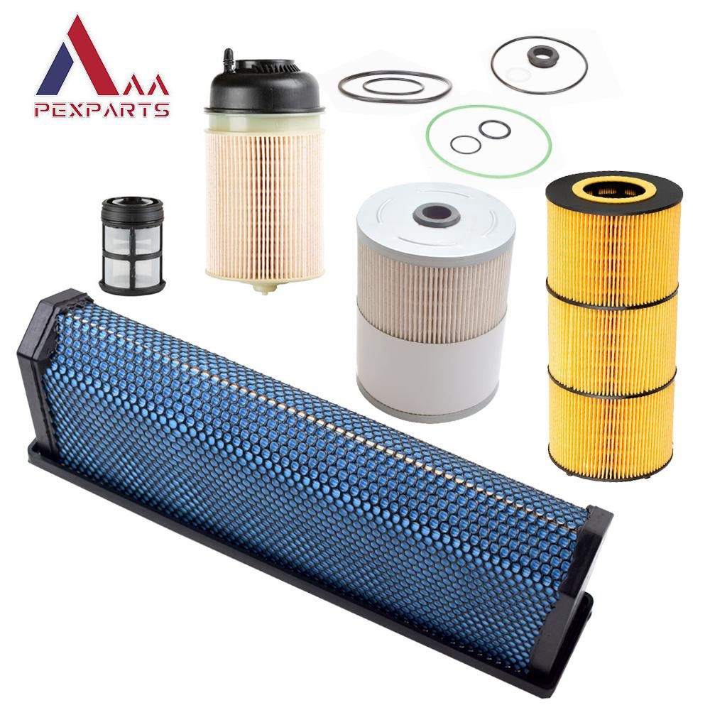Filter Kit for Freightliner Cascadia DD Series DD13 DD15 DD16 engines