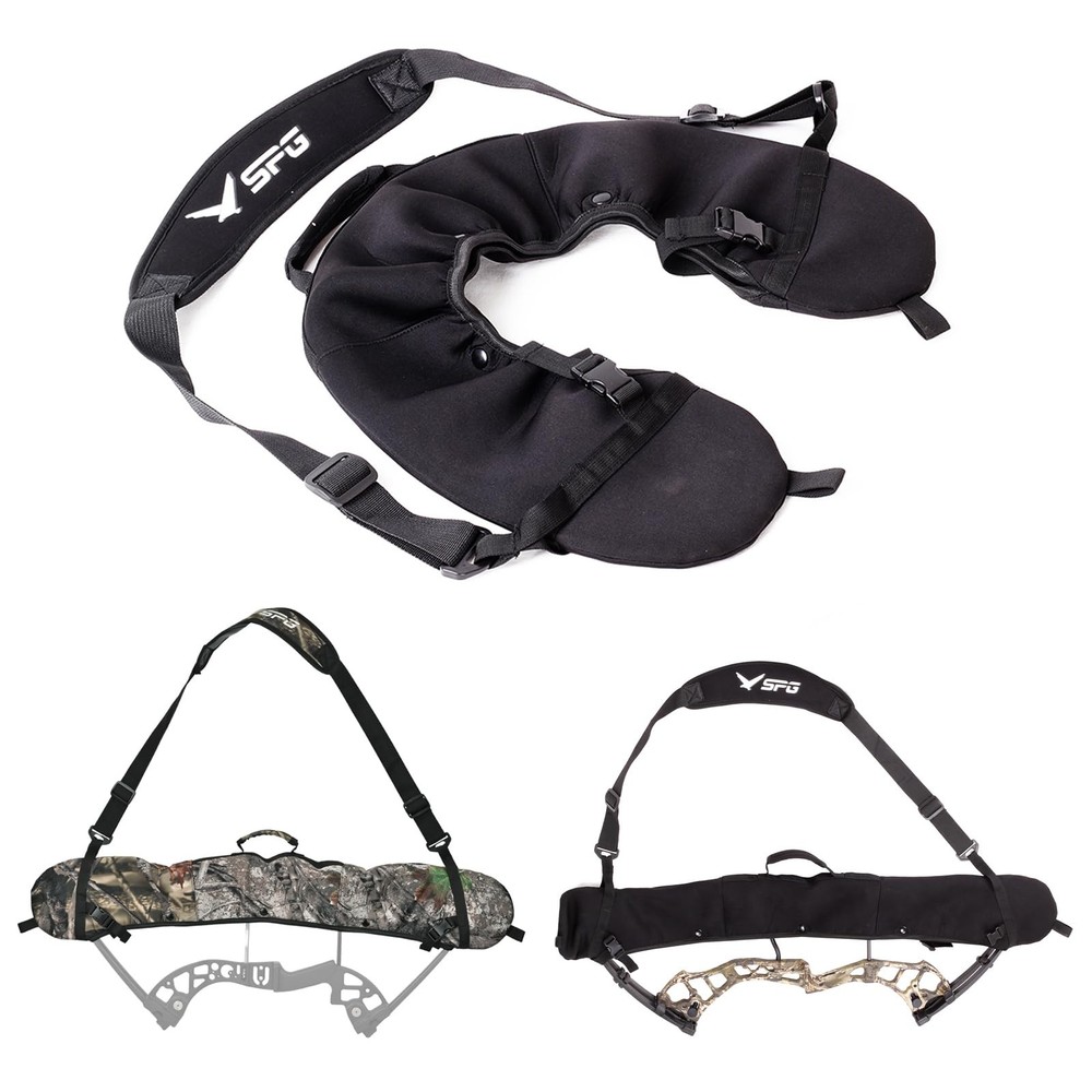 Archery Compound Bow Sling String Bow Carrier Compound Bow Cams Sling Case Ca...