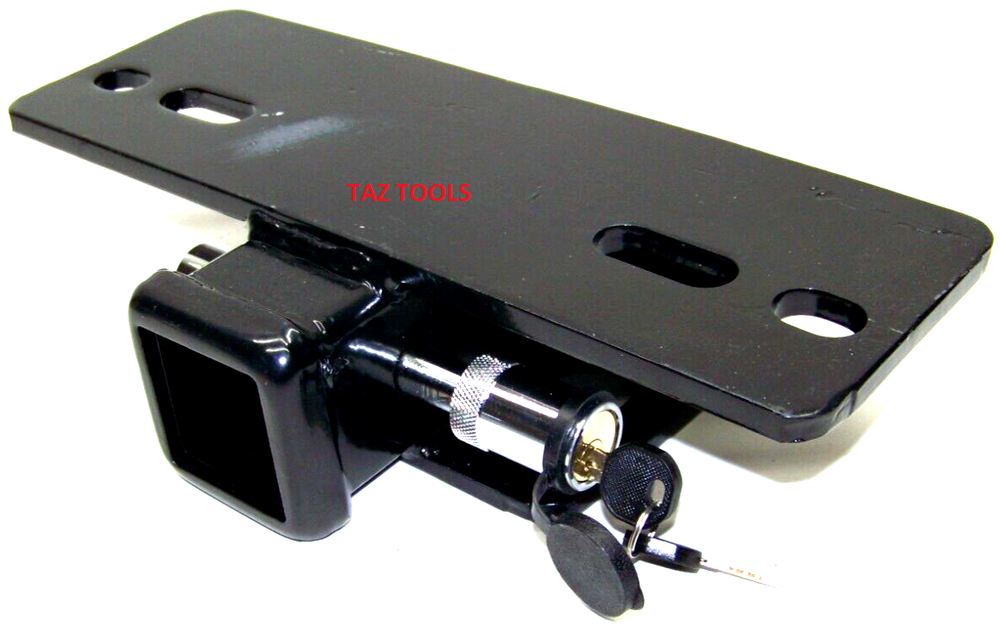 Step Hitch Bumper Mount 2" Receiver 5000 lb Load Capacity with Pin Lock Trailer