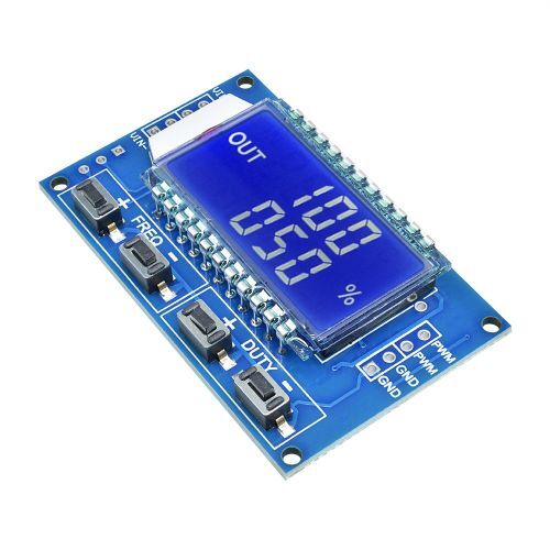 PWM Pulse Frequency Duty Cycle Adjustable Module Square Wave Signal Generator