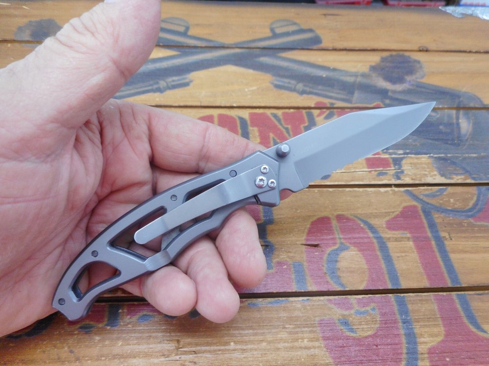 Gerber Paraframe I Knife Frame Lock Combo Edge Blade