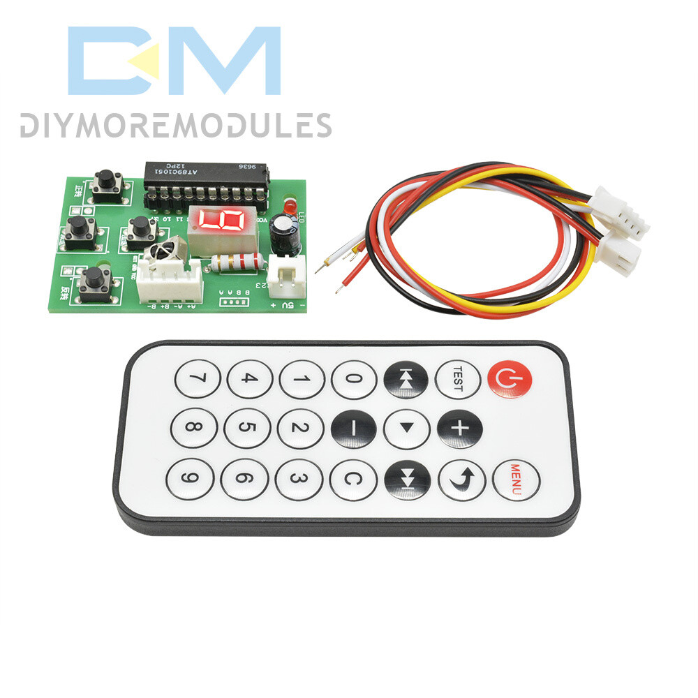 Stepper Motor Driver Controller Board Speed Adjustable with Remote Control RC