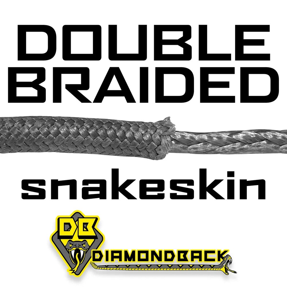 1/4" X 40' Diamondback Mainline Winch Rope - Custom Splice
