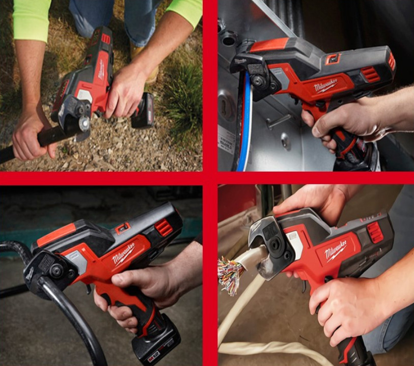 MILWAUKEE M12 CC Cable Cutter Bare Tool + Hard Case Sub-Compact FedEX NEW