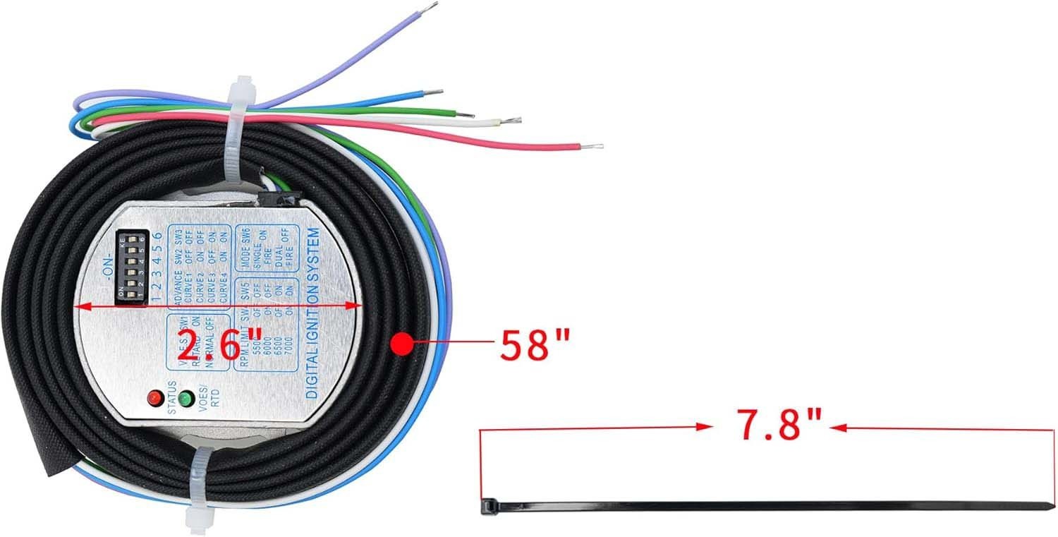 53-644 Programmable Ignition Module Fit Harley sportster single fire Big 1970-99