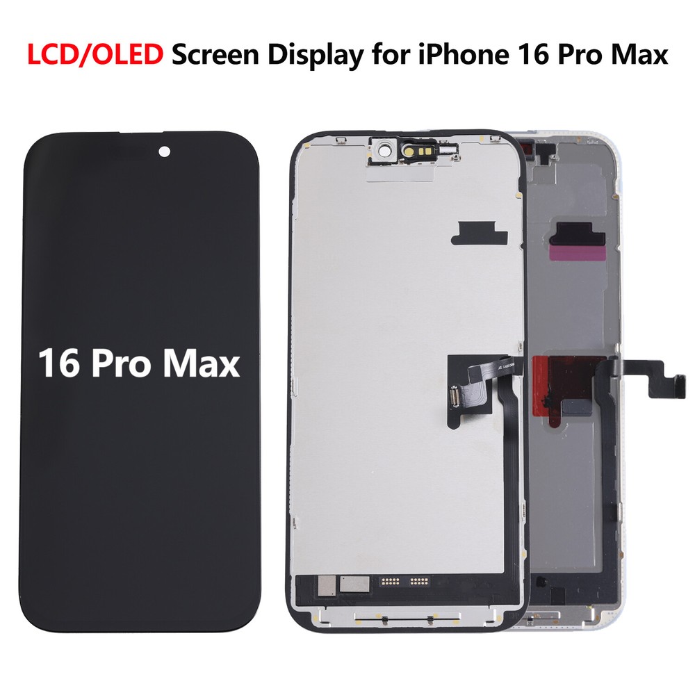 For iPhone 16 Pro Max Screen Replacement Soft OLED Screen Display Assembly Part