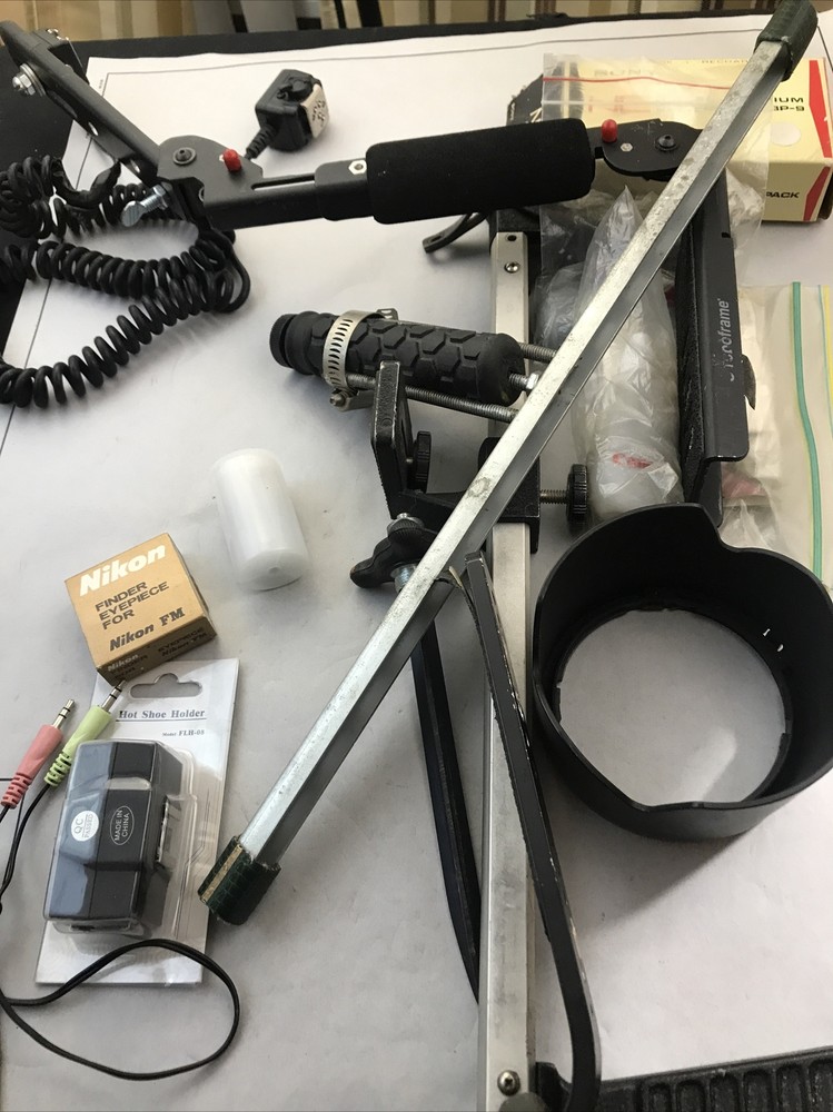 STROBOFRAME CAMERA PARTS (2) Plus Misc. From Estate(?)