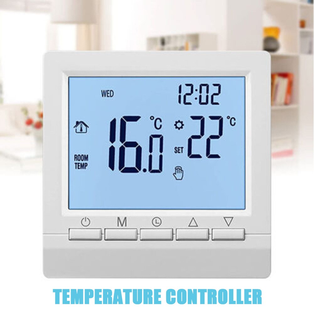 LCD Digital Home Improment Smart Thermostat Temperature Controller Programmable