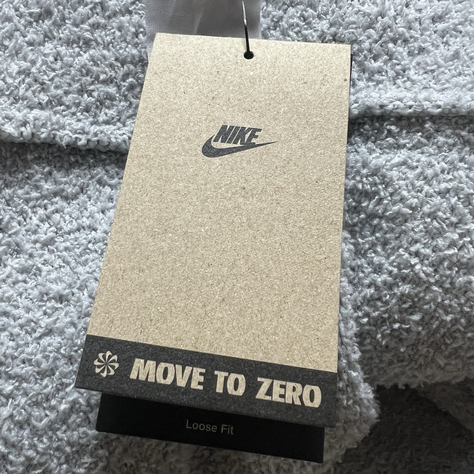 Nike Phoenix Cozy Boucle Long Knit Cardigan Women Grey FD4282-077 Women’s Small