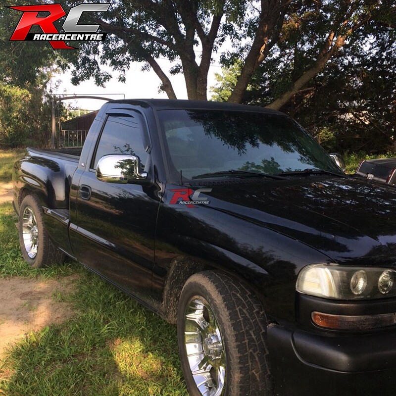 For 99-07 Chevy Silverado GMC Sierra Standard Cab Acrylic Window Visors