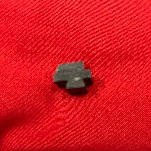 British Pattern 14 Enfield Rifle Front Sight Insert Marked .075 and E - P14