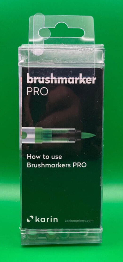 Karin Brushmarkers Pro Markers (27C5) - Set of 12, Skin Colors