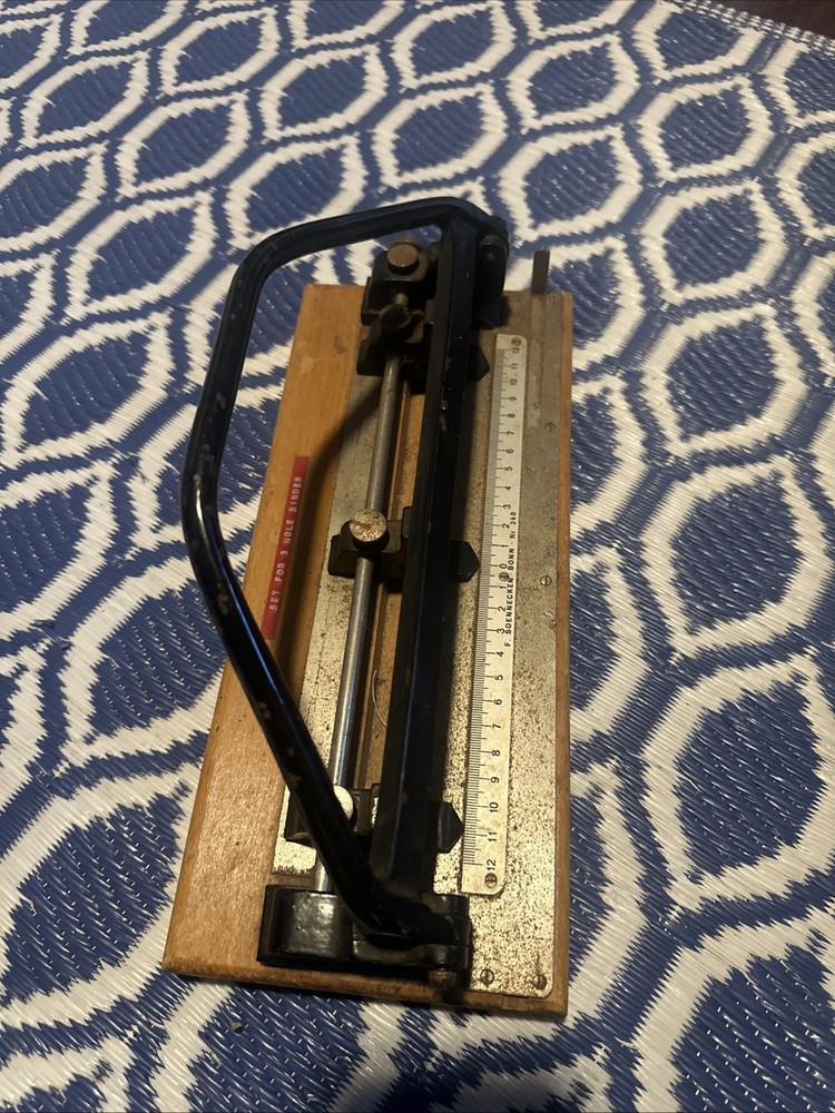 Vintage Set For 3 Hole Binder