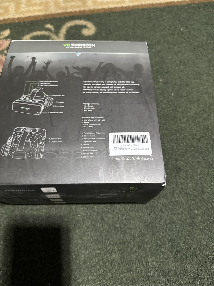 vr shinecon virtual reality glasses