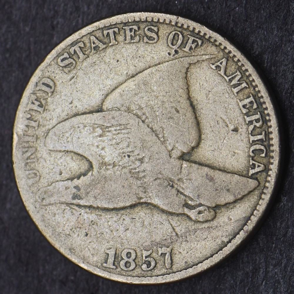 1857 Flying Eagle Cent 1C - COINGIANTS -