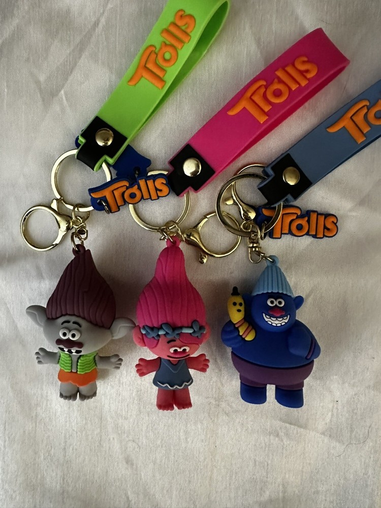 1 Piece Silicone Keychain. Various Assortments. Please Read Description.