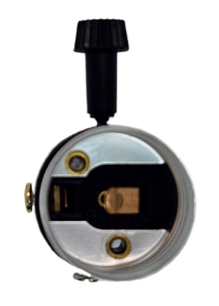 3-Terminal E26 Medium Base Socket Interior with Turn Knob Socket + Insulator