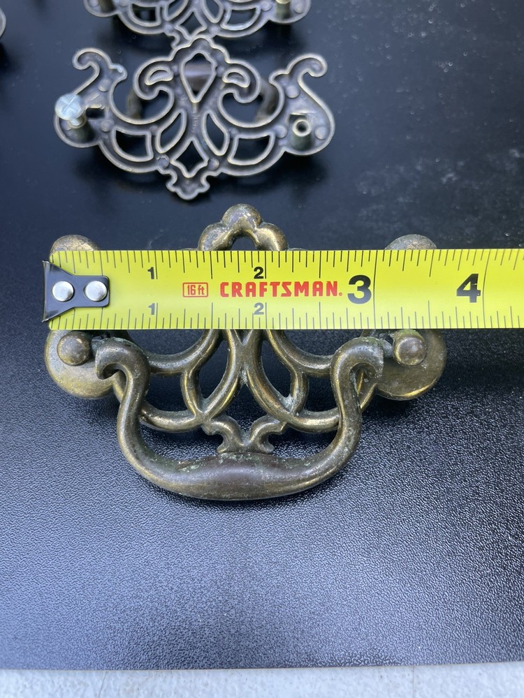Vintage Metal Drawer Pulls