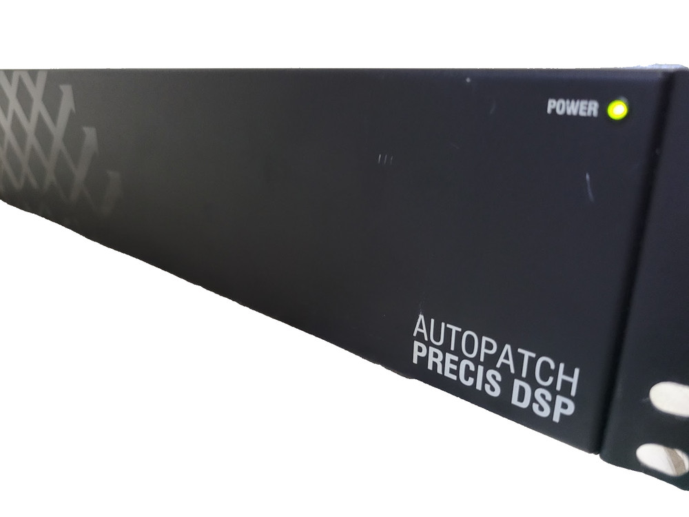 AMX Precis DSP Fixed Matrix Switcher AVS-PL-1818-00P - Audio Switch - Rack-Mount