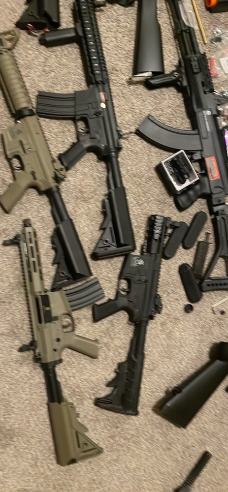 Massive airsoft lot