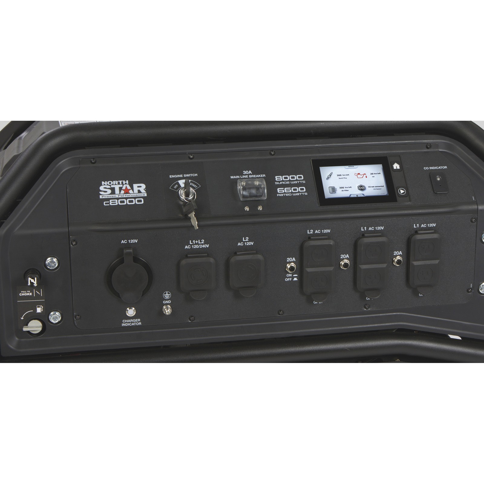 NorthStar Quiet Armor Commercial-Grade Portable Generator, Honda GX390 OHV