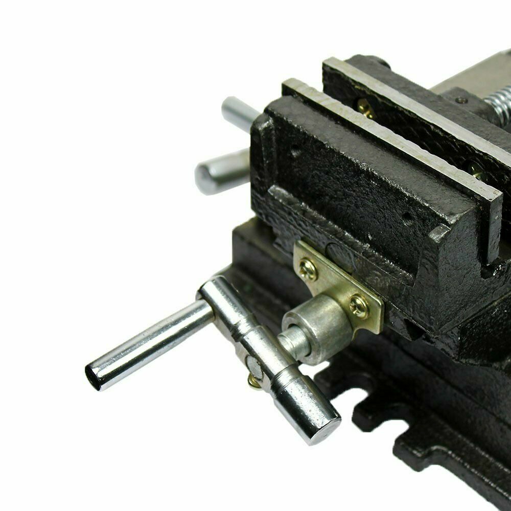 Cross Slide Vise 4" inch Wide Drill Press X - Y Clamp Milling Heavy Duty 2 Way