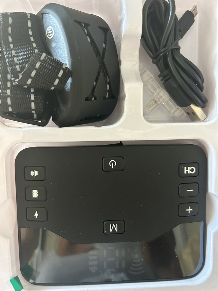 Wireless dog fence and training collar-medium