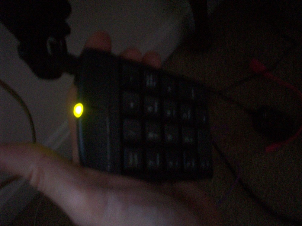 Replacement USB Numerical Keypad Portable, The Sharper Image, Tested working