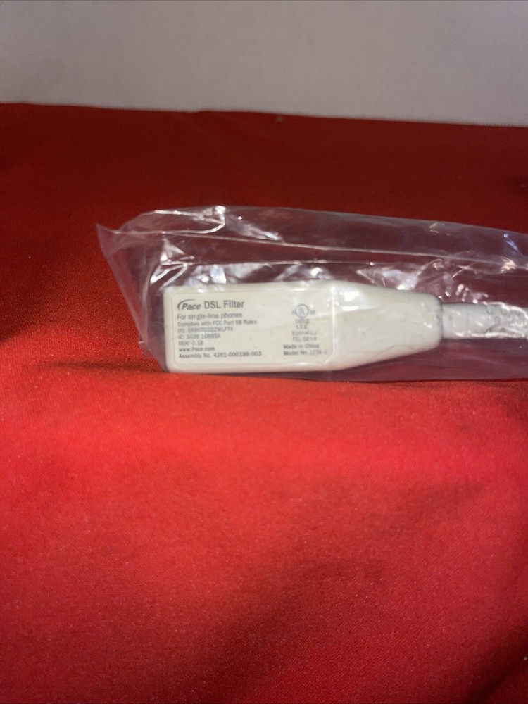Pace,single Lft4-1 DSL FILTER TELEPHONE,PC LINE FILTER PHONE INTERNET