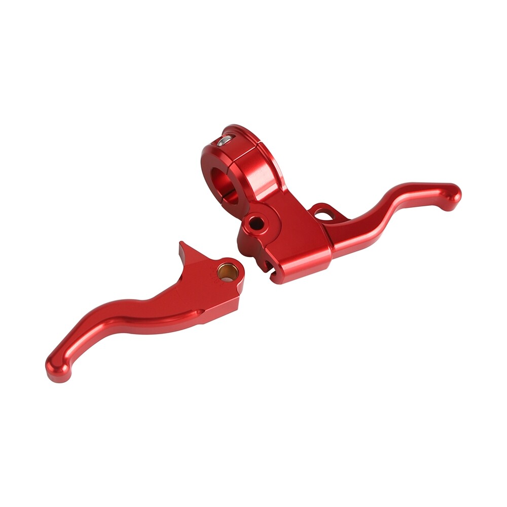 Easy Pull Clutch & Brake Levers For Harley Dyna Street Bob FXDB Low Rider 96-17