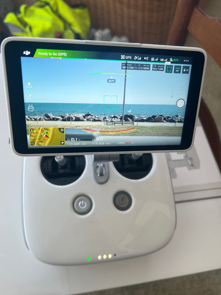 DJI Phantom 4 Pro Plus V2.0 Remote Controller With 5.5" HD Display & 2-Batteries