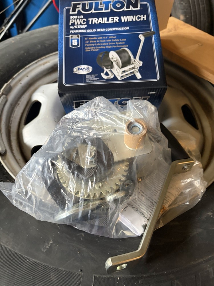 Fulton PWC Trailer Hand Winch with Strap