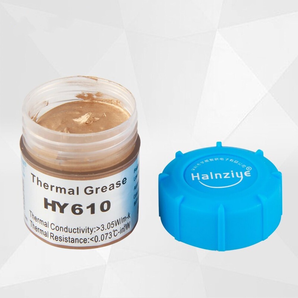 CPU VGA Thermal Gold Grease Compound Paste Silicone Heat Computer Cooler Tool