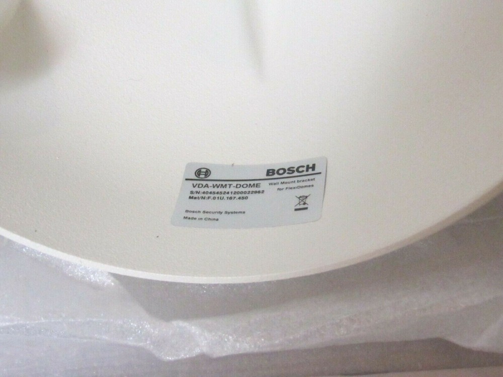Bosch VDA-WMT-DOME Dome Camera Wall Mount [CTA]