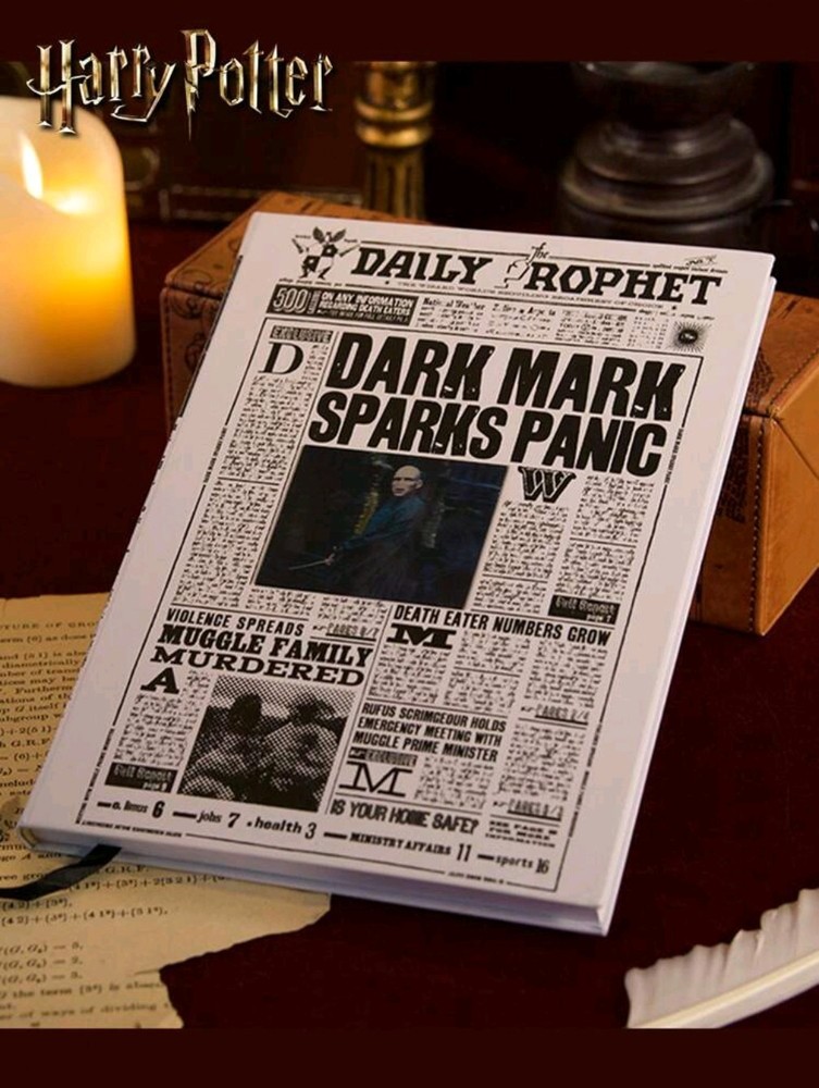 Harry Potter Daily Prophet Diary Notebook