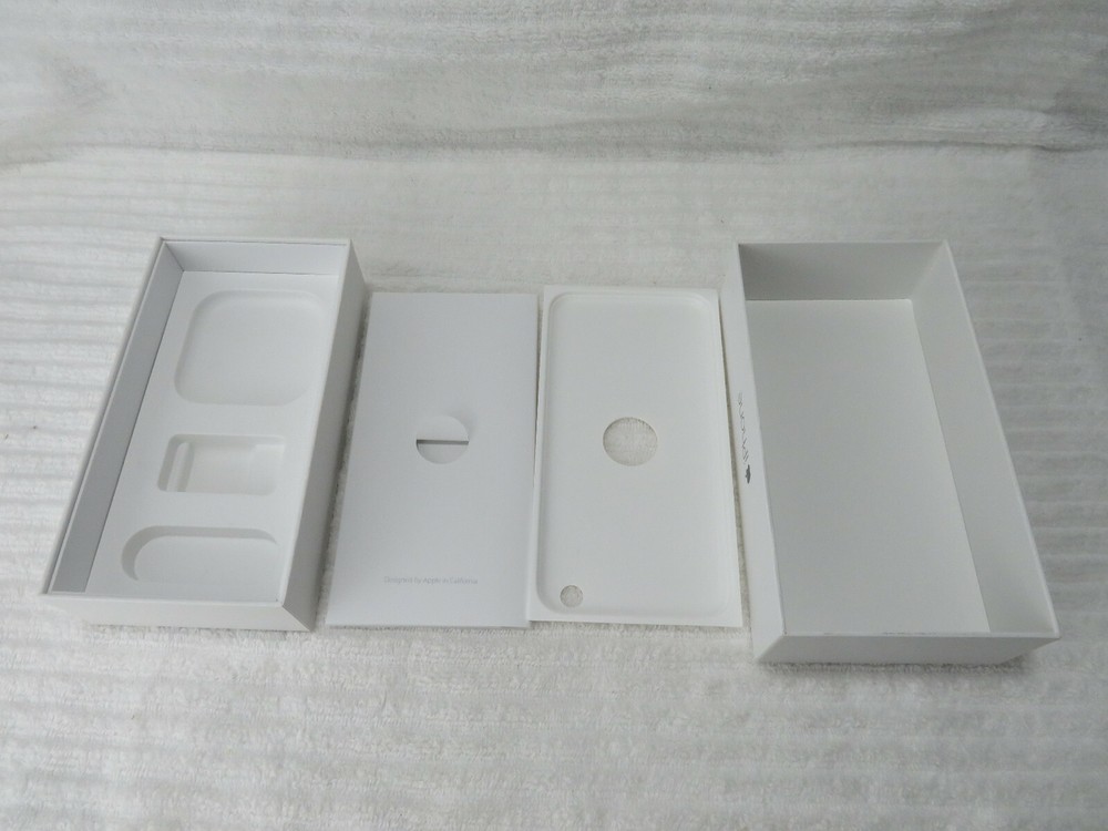 Apple iPhone 6 Plus Space Gray 128GB retail oem EMPTY BOX ONLY GUC