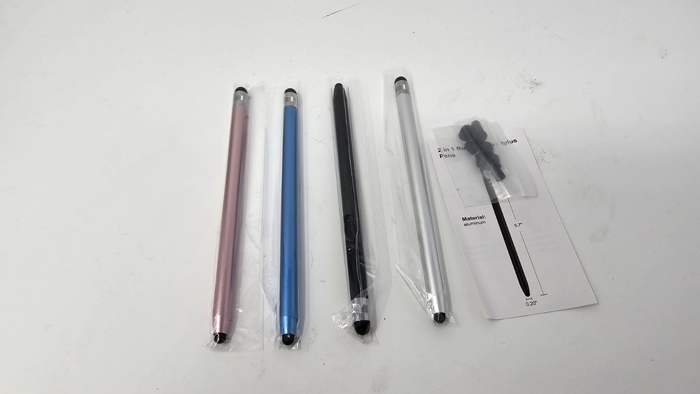 4 Pack Digiroot Capacitive Stylus Pen For Touchscreen