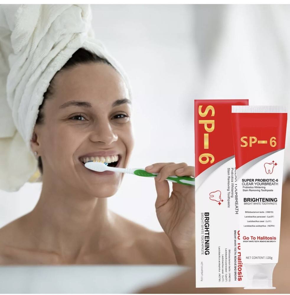 4Pcs Super Probiotic SP-6 Toothpaste