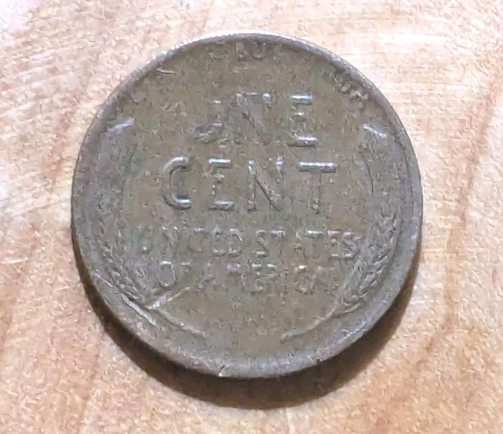 1944 Lincoln Wheat Cent Grease Error